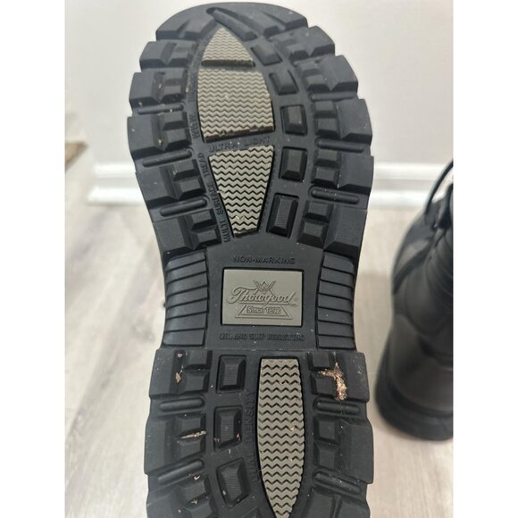 Thorogood Boots Mens Size 13 Black 8in Side Zip Tactical Work Cap Toe 834-6888 - Picture 11 of 12